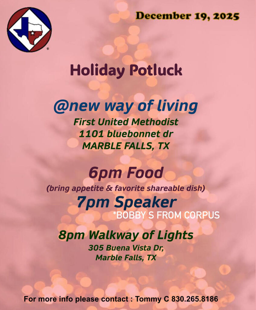 Holiday Potluck at New Way of Living