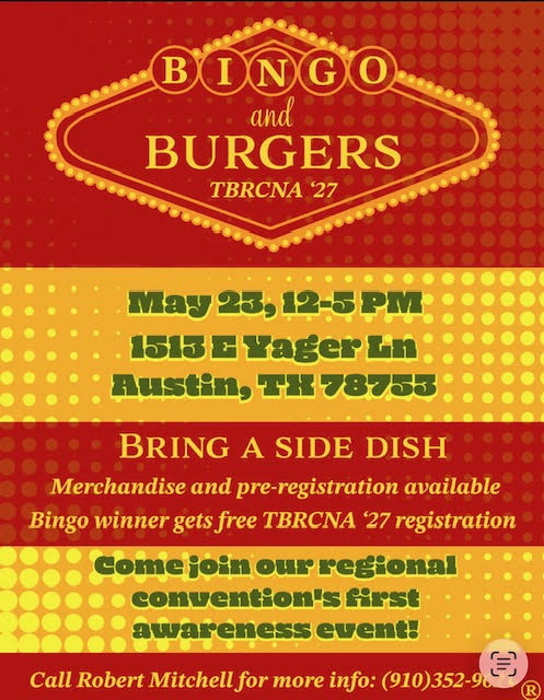 BINGO and BURGERS @ Our Savior Lutheran Church | Austin | Texas | United States