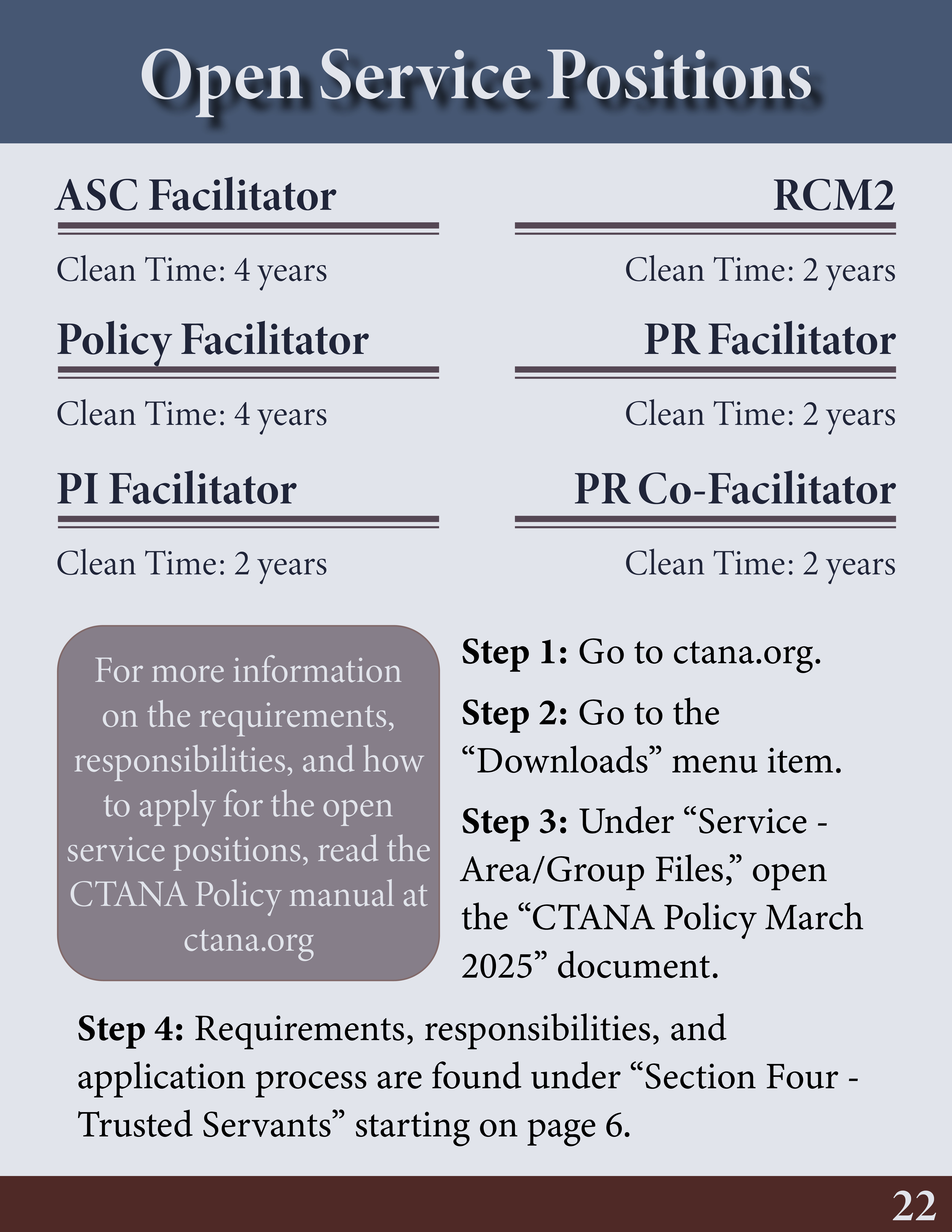 CTANA Newsletter Winter 2025-25