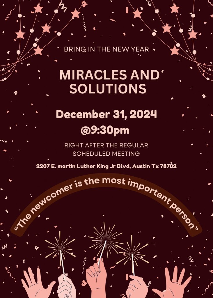 Miracles And Solutions New Years Eve 2024